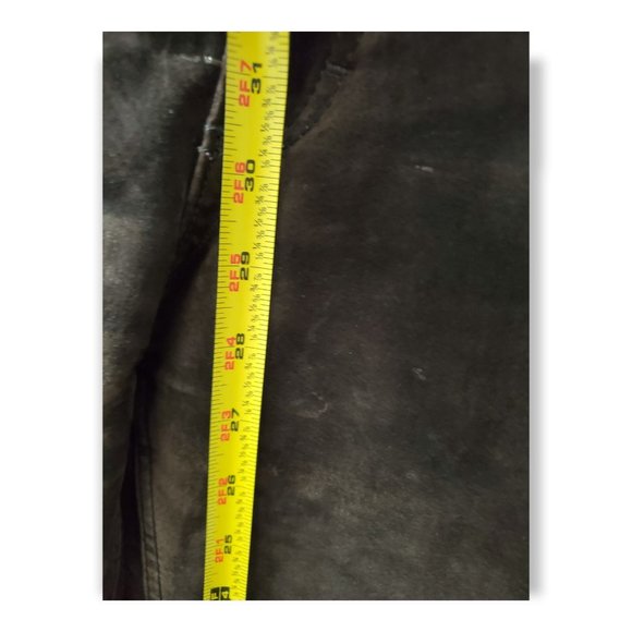 Skotts Suede Brown Pants Washable Suede Size 30 - Picture 8 of 8